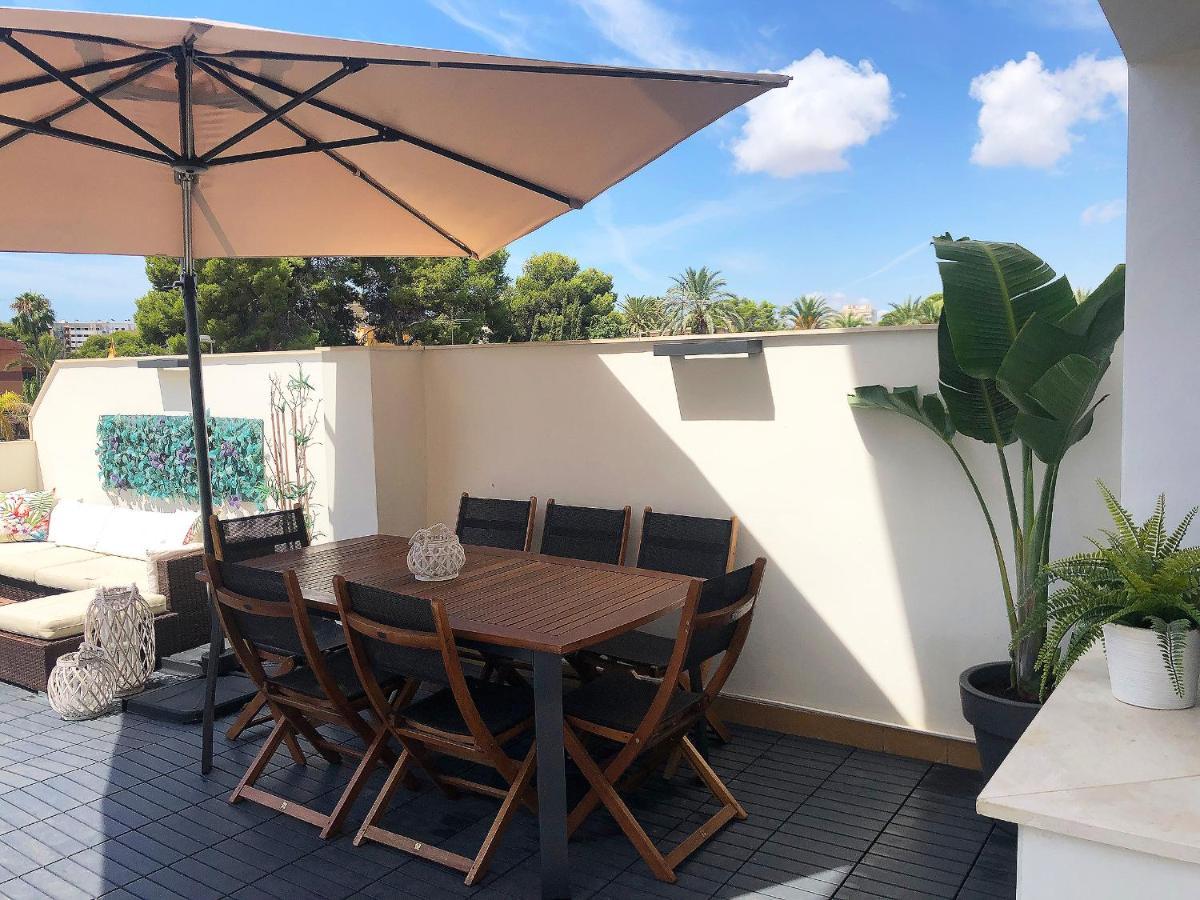 Gran Terraza Muchavista San Juan Alicante 엘 캄펠로 외부 사진