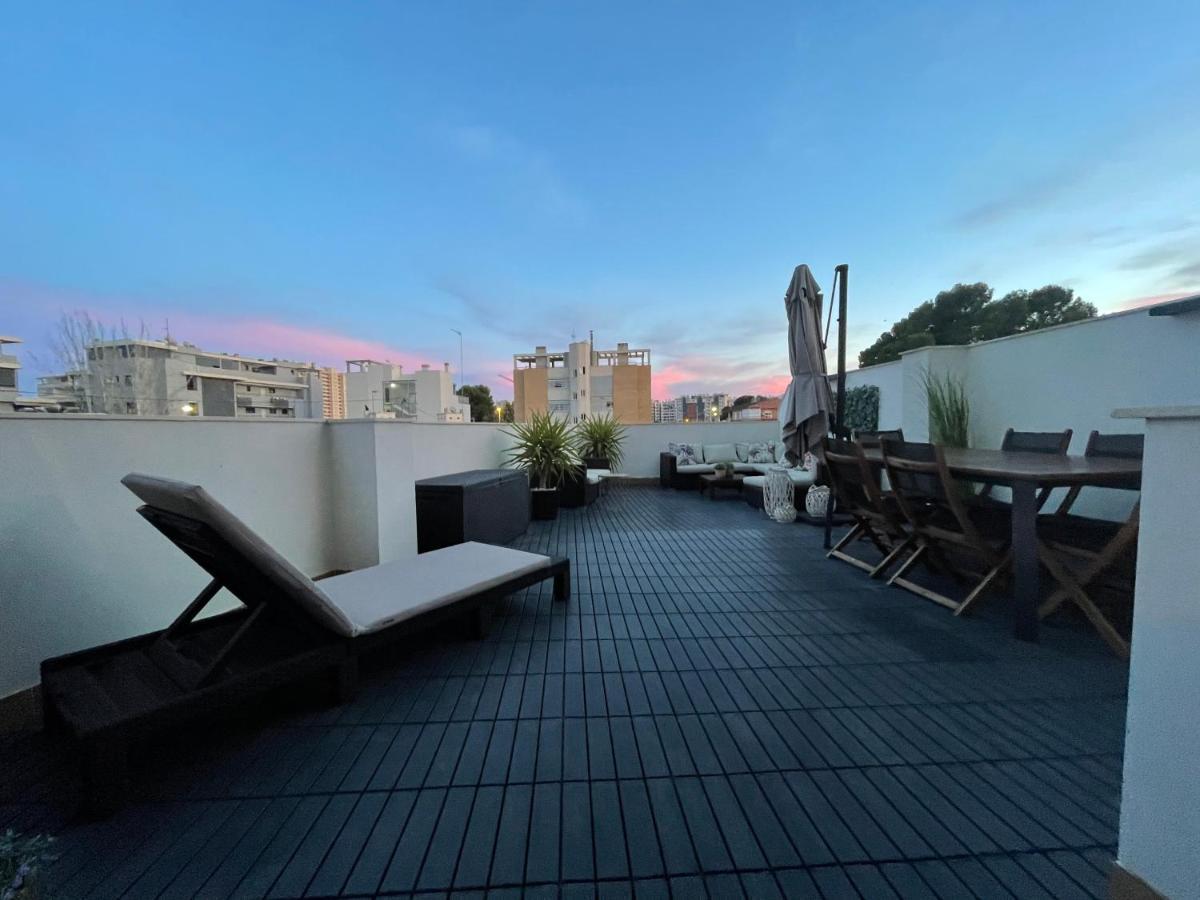 Gran Terraza Muchavista San Juan Alicante 엘 캄펠로 외부 사진